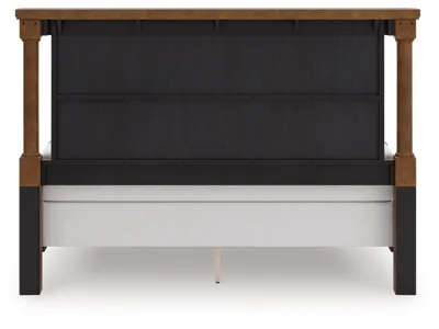 Signature Design by Ashley Rowlenstown King Poster Bed - PCB824B4