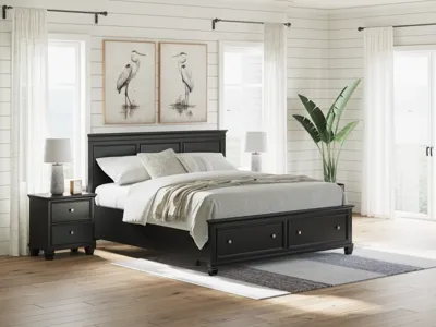 Signature Design by Ashley Lanolee California King Panel Storage Bed - B687B20