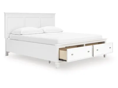 Signature Design by Ashley Fortman California King Panel Storage Bed - B680B23