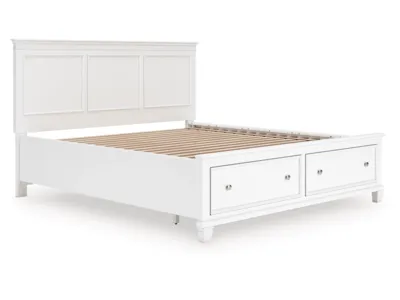 Signature Design by Ashley Fortman California King Panel Storage Bed - B680B23