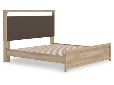 Signature Design by Ashley Kinlanni King Upholstered Platform Bed - PCB1360B16