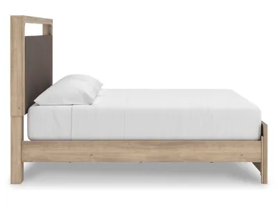 Signature Design by Ashley Kinlanni King Upholstered Platform Bed - PCB1360B16