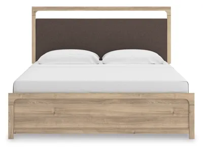 Signature Design by Ashley Kinlanni King Upholstered Panel Bed - PCB1360B15