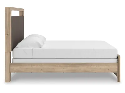 Signature Design by Ashley Kinlanni King Upholstered Panel Bed - PCB1360B15