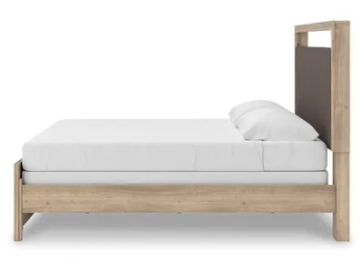Signature Design by Ashley Kinlanni King Upholstered Panel Bed - PCB1360B15