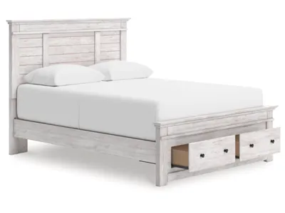 Signature Design by Ashley Makidern Queen Panel Storage Bed - PCB1171B4