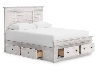 Signature Design by Ashley Makidern Queen Panel Storage Bed - PCB1171B9