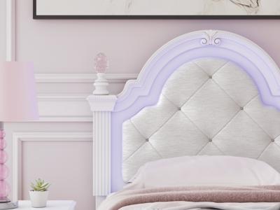 Signature Design by Ashley Kozlani Twin Upholstered Panel Bed - PCB1819B5