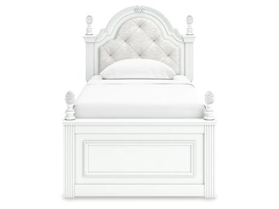Signature Design by Ashley Kozlani Twin Upholstered Panel Storage Bed - PCB1819B9