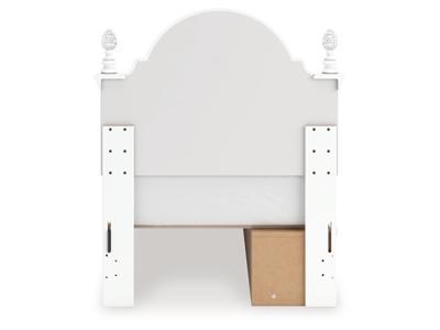 Signature Design by Ashley Kozlani Twin Upholstered Panel Storage Bed - PCB1819B9