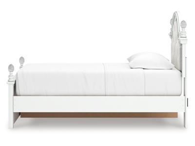Signature Design by Ashley Kozlani Twin Upholstered Panel Storage Bed - PCB1819B9