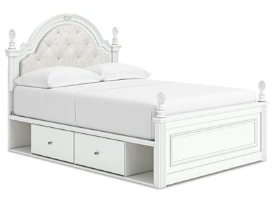 Signature Design by Ashley Kozlani Full Upholstered Panel Storage Bed - PCB1819B10