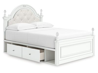 Signature Design by Ashley Kozlani Full Upholstered Panel Storage Bed - PCB1819B10