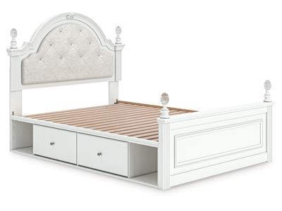 Signature Design by Ashley Kozlani Full Upholstered Panel Storage Bed - PCB1819B10