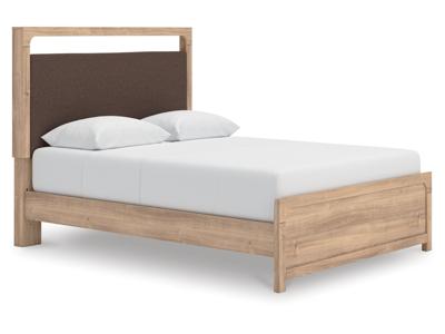 Signature Design by Ashley Kinlanni Queen Upholstered Platform Bed - PCB1360B10