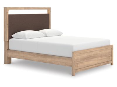 Signature Design by Ashley Kinlanni Queen Upholstered Platform Bed - PCB1360B10
