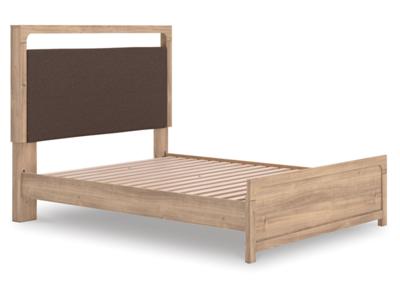 Signature Design by Ashley Kinlanni Queen Upholstered Platform Bed - PCB1360B10