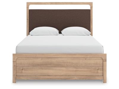Signature Design by Ashley Kinlanni Queen Upholstered Platform Bed - PCB1360B10