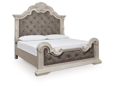 Signature Design by Ashley Bruchandi King Upholstered Panel Bed - PCB948B4