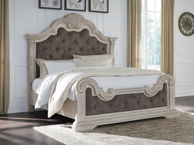 Signature Design by Ashley Bruchandi King Upholstered Panel Bed - PCB948B4