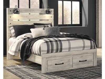 Signature Design by Ashley Cambeck Queen Panel Bed with 2 Storage Drawers - B192B8