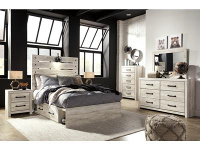 Signature Design by Ashley Cambeck Full Panel Bed with 4 Storage Drawers - B192B34