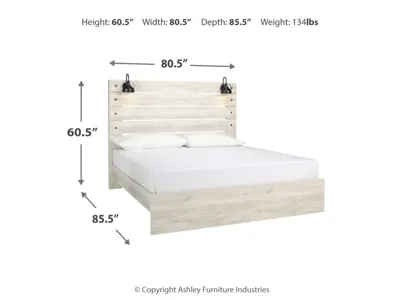 Signature Design by Ashley Cambeck King Panel Bed - B192B28