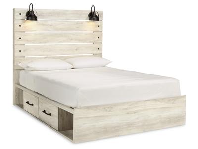 Signature Design by Ashley Cambeck Queen Panel Bed with 4 Storage Drawers - B192B24