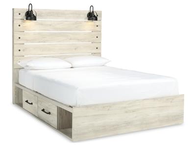 Signature Design by Ashley Cambeck Queen Panel Bed with 2 Storage Drawers - B192B17
