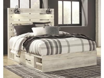 Signature Design by Ashley Cambeck Queen Panel Bed with 2 Storage Drawers - B192B17