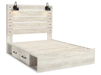 Signature Design by Ashley Cambeck Queen Panel Bed with 2 Storage Drawers - B192B17