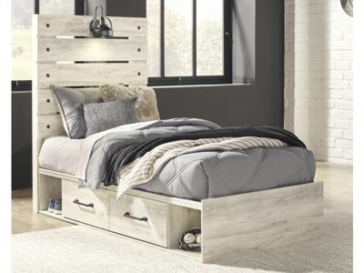 Signature Design by Ashley Cambeck Twin Panel Bed with 4 Storage Drawers - B192B21