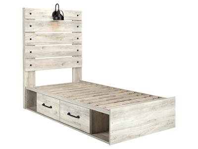 Signature Design by Ashley Cambeck Twin Panel Bed with 4 Storage Drawers - B192B21