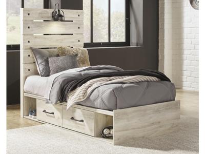 Signature Design by Ashley Cambeck Twin Panel Bed with 2 Storage Drawers - B192B13