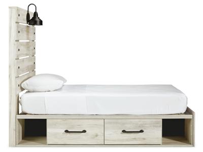 Signature Design by Ashley Cambeck Twin Panel Bed with 2 Storage Drawers - B192B13