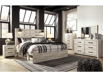 Signature Design by Ashley Cambeck King Panel Bed with 4 Storage Drawers - B192B27