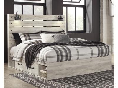Signature Design by Ashley Cambeck King Panel Bed with 2 Storage Drawers - B192B19