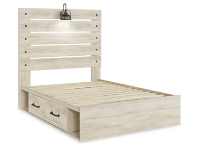 Signature Design by Ashley Cambeck Full Panel Bed with 2 Storage Drawers - B192B16