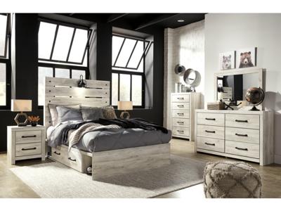 Signature Design by Ashley Cambeck Full Panel Bed with 2 Storage Drawers - B192B16