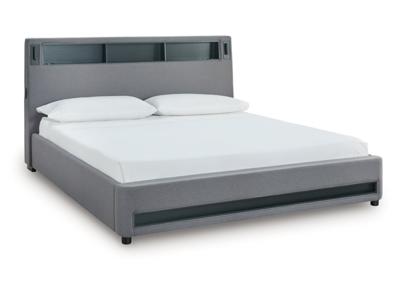 Signature Design by Ashley Finigale California King Upholstered Bed with Wireless Audio - PCB2721B22