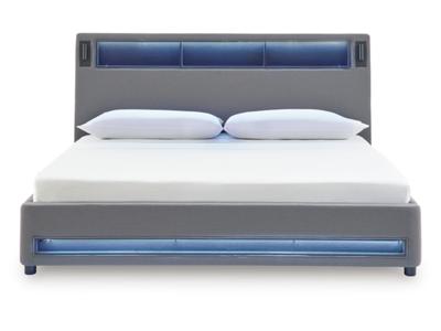 Signature Design by Ashley Finigale California King Upholstered Bed with Wireless Audio - PCB2721B22