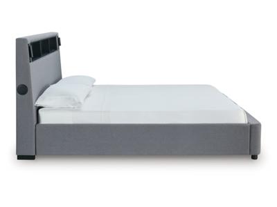Signature Design by Ashley Finigale King Upholstered Bed with Wireless Audio - PCB2721B21