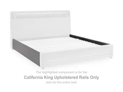 Signature Design by Ashley Finigale California King Upholstered Rails - PCB2721-94