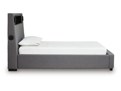 Signature Design by Ashley Finigale Twin Upholstered Bed with Wireless Audio - PCB2721B23
