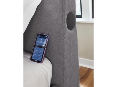 Signature Design by Ashley Finigale Twin Upholstered Bed with Wireless Audio - PCB2721B23