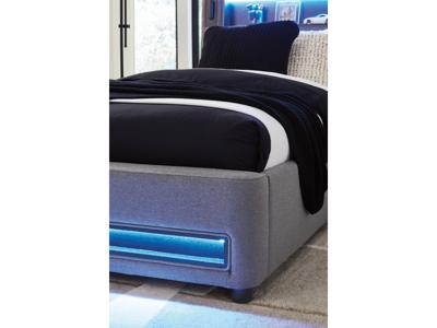 Signature Design by Ashley Finigale Twin Upholstered Bed with Wireless Audio - PCB2721B23