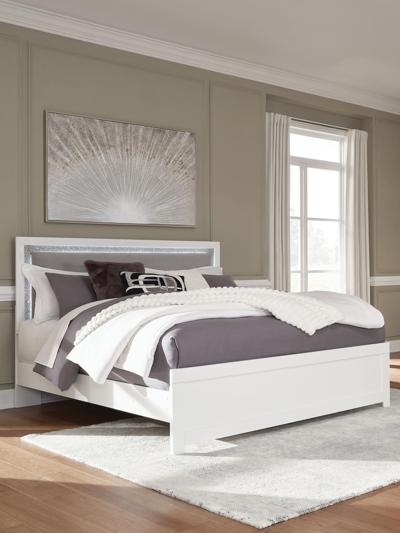 Signature Design by Ashley Maeling King Upholstered Panel Bed - PCB1119B4