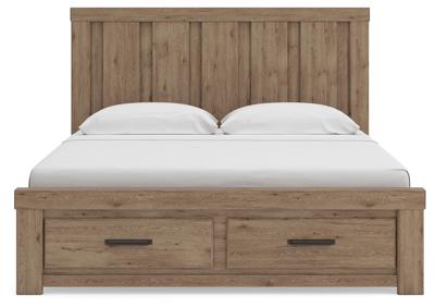 Signature Design by Ashley Oliandon King Panel Storage Bed - PCB2844B7