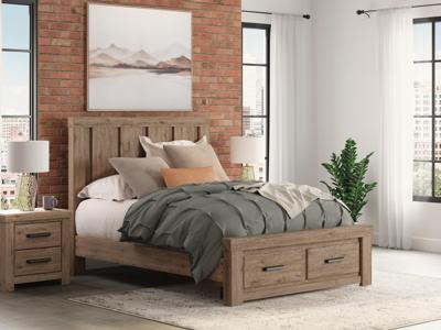 Signature Design by Ashley Oliandon Queen Panel Storage Bed - PCB2844B4