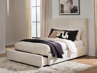 Signature Design by Ashley Brizmore Queen Upholstered Storage Bed - PCB2611B4
